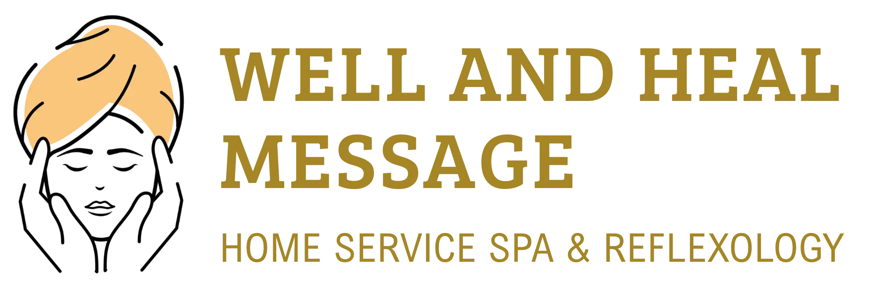 LOGO WELL AND HEAL MASSAGE